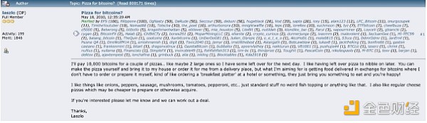 比特币披萨节是什么梗？对于投资者有什么意义？